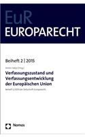 Verfassungszustand Und Verfassungsentwicklung Der Europaischen Union