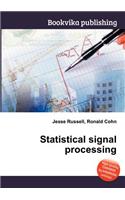 Statistical Signal Processing
