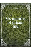 Six months of prison life