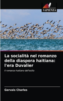 La socialità nel romanzo della diaspora haitiana