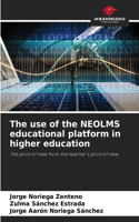 use of the NEOLMS educational platform in higher education
