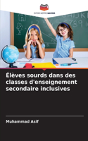 Élèves sourds dans des classes d'enseignement secondaire inclusives