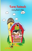 Farm Animals Coloring Book