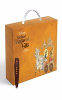 Talking Bhagavad Gita in Sanskrit, Hindi & English (Illustrated & Rechargeable Talking Pen)