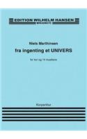 Fra Ingenting Et Univers