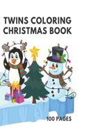 Twins Christmas Coloring Book