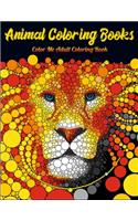 Animal Coloring Books Color Me Adult Coloring Book