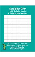 Sudoku 9x9 - 106 Griglie vuote