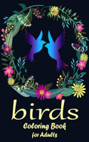 Birds Coloring Book for Adults