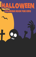 Halloween Coloring Book For Kids: Halloween Themed Coloring Pages, Fun Illustrations And Designs For Children To Color