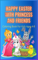 Happy Easter With Princess And Friends