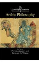 Cambridge Companion to Arabic Philosophy