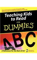 Teaching Kids to Read for Dummies