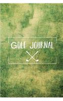 Golf Journal: Log Book To Record Your Golf Game On The Course Notebook