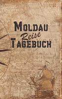 Moldau Reise Tagebuch: 6x9 Reise Journal I Notizbuch mit Checklisten zum Ausfüllen I Perfektes Geschenk für den Trip nach Moldau für jeden Reisenden