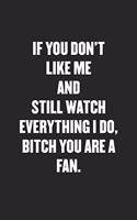 If You Don't Like Me and Still Watch Everything I Do, Bitch You Are a Fan