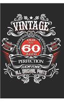 Vintage Old No 60 Aged Perfection