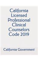 California Licensed Professional Clinical Counselors Code 201