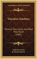Voiceless Teachers