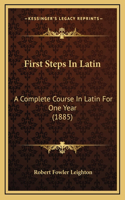 First Steps In Latin