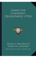 Games For Children's Development (1918)