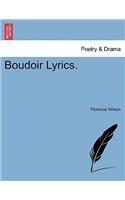 Boudoir Lyrics.: (English)