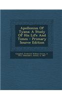 Apollonius of Tyana; A Study of His Life and Times