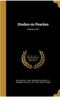 Studies on Peaches; Volume no.97
