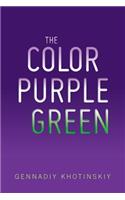 Color Purple Green