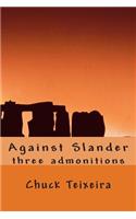 Against Slander