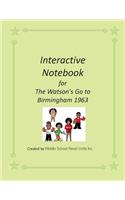 Interactive Notebook for The Watson's Go to Birmingham 1963
