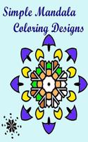 Simple Mandala Coloring Designs
