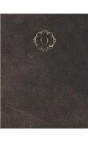 Monogram "Q" Sketchbook: (17 Monogram Aged 150 Sketch)