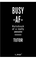 Notebook for Tutors / Tutor