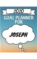 2020 Goal Planner For Joseph