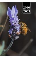 Bee Insects Beekeeping Beekeeper Week Planner Weekly Organizer Calendar 2020 / 2021 - Smell of Lavender