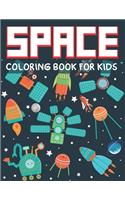 Space Coloring Book for Kids
