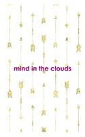 Mind In The Clouds: Clouds Notebook Journal Composition Blank Lined Diary Notepad 120 Pages Paperback White