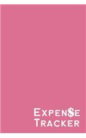 Expense Tracker: Pale Violet Red Monthly Budget Planner- Personal Expense Tracker - Expense Tracker Organizer - 6x9inch 100 pages