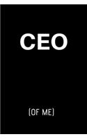 CEO (of me)