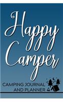 Happy Camper Camping Journal and Planner