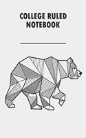 College Ruled Note Book