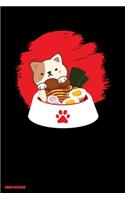 Ramen Notebook: Notebook For Ramen Lovers and Kawaii Culture Fans
