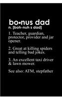 Bonus Dad Definition