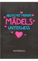 NOTIZBUCH A5 Dotted: Abiturientin Notizheft GEPUNKTET 120 Seiten - Abschluss feiern Notizblock Abschiedsfeier Skizzenbuch - Junggesellinnenabschied Geschenk für Junggese