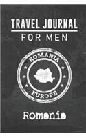 Travel Journal for Men Romania