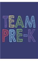Team Pre-K: Back to School Preschool Class Draw and Write Journal