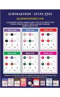 Kleinkinderbücher (Subtraktion - Stufe Zwei): 12 Kindergarten-Arbeitsbücher zum Preis von einem. Insgesamt über 300 druckbare Arbeitsblätter(31 Kleinkinderbücher)