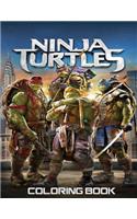 Ninja Turtles Coloring Book: Coloring Book for Kids and Adults 45+ illustrations(Perfect for Children Ages 3-5, 6-8, 8-12+)