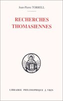 Recherches Thomasiennes Etudes Revues Et Augmentees